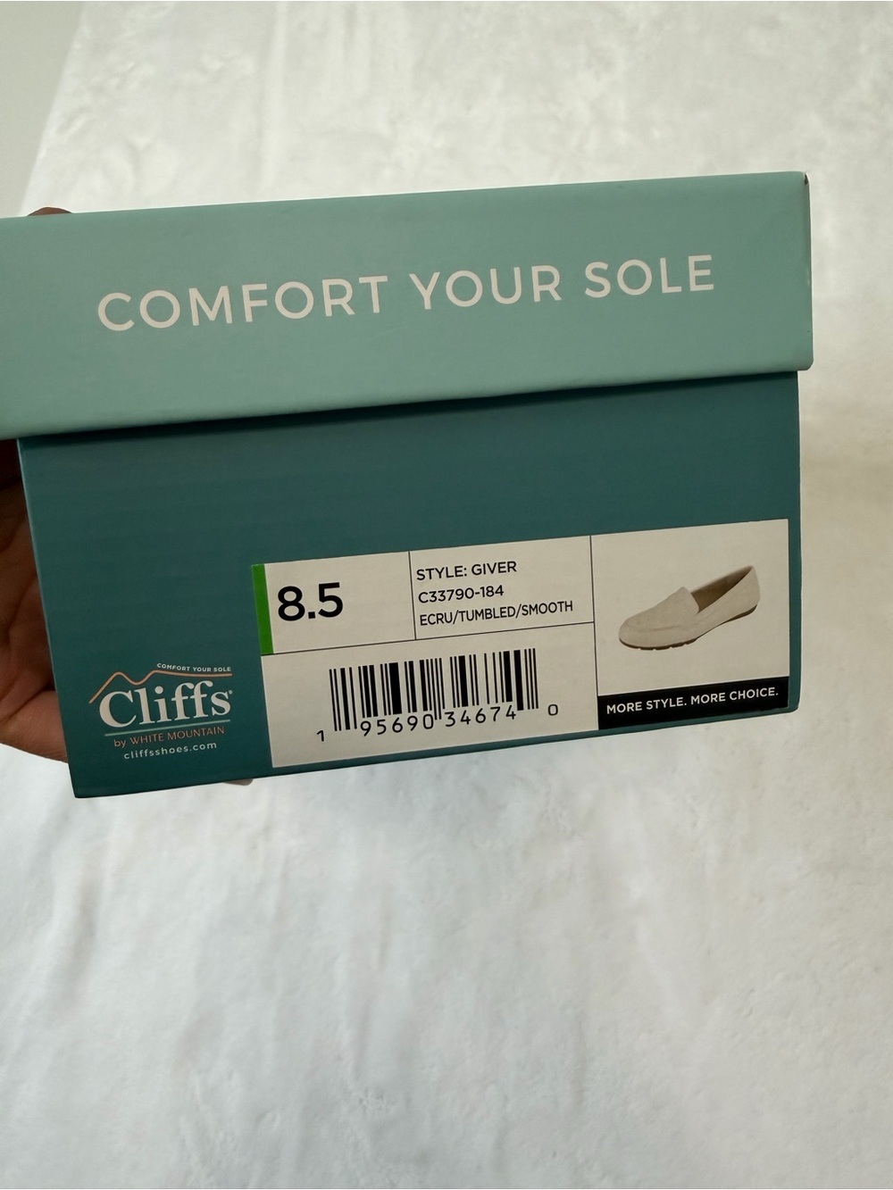 Cliffs by WHITE MOUNTAIN Ecru Slip-On Loafers - Picture 10 of 12